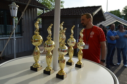 Fussballmannschaft MKS Slawa aus Slawno beim SC Rinteln