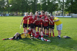Fussballmannschaft MKS Slawa aus Slawno beim SC Rinteln