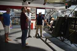 Besuch des Hubschraubermuseums Bückeburg mit der Kendaler Bürgermeisterdelegation