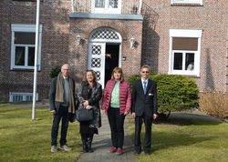 Vor der Residenz des polnischen Generalkonsulat in Hamburg 7.3.2026