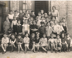 Dieses Klassenfoto aus dem Jahr 1938 in Breslau ist in dem Film von Karin Kaper zu sehen. Foto: pr